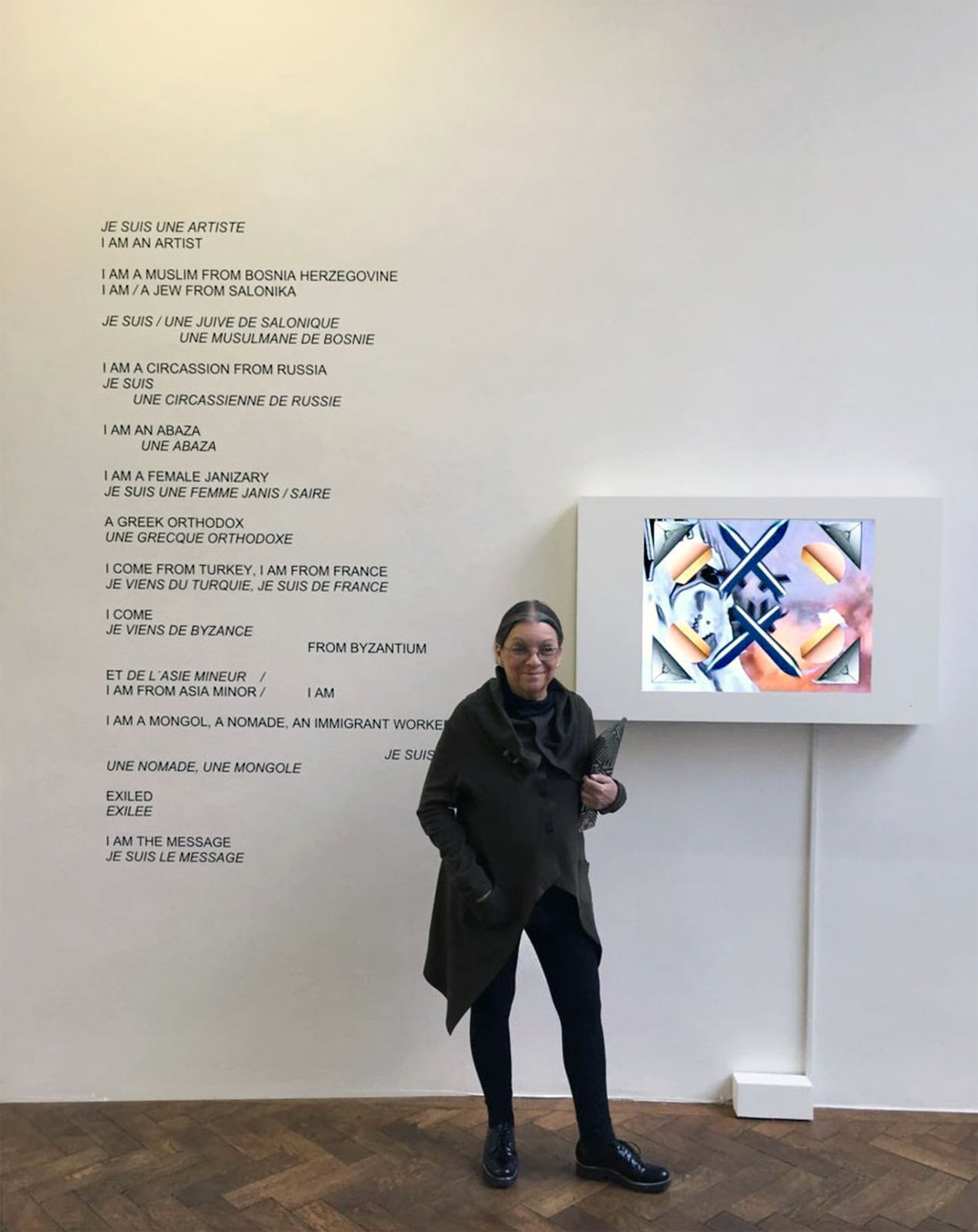 Nil Yalter, I AM (Circular Rituals), 1992