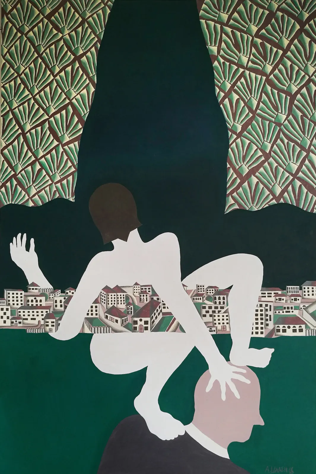 Aziza Shadenova, The Window, 2018