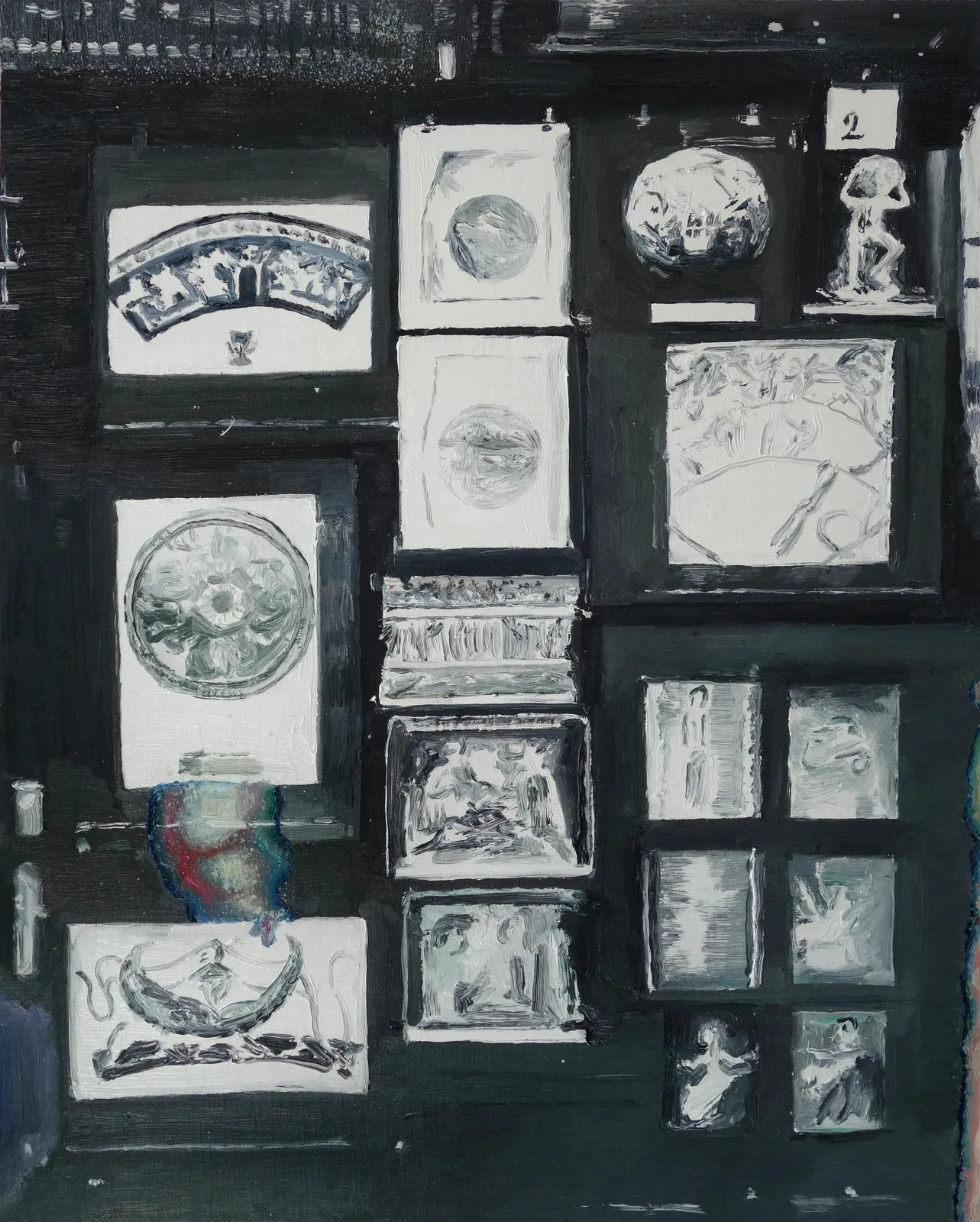 Mireille Blanc, Planche 2 - A.W., 2018