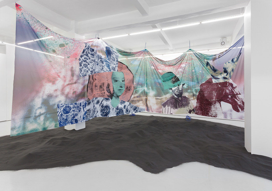 Raphaël Barontini, Tapestry From An Asteroid, 2018