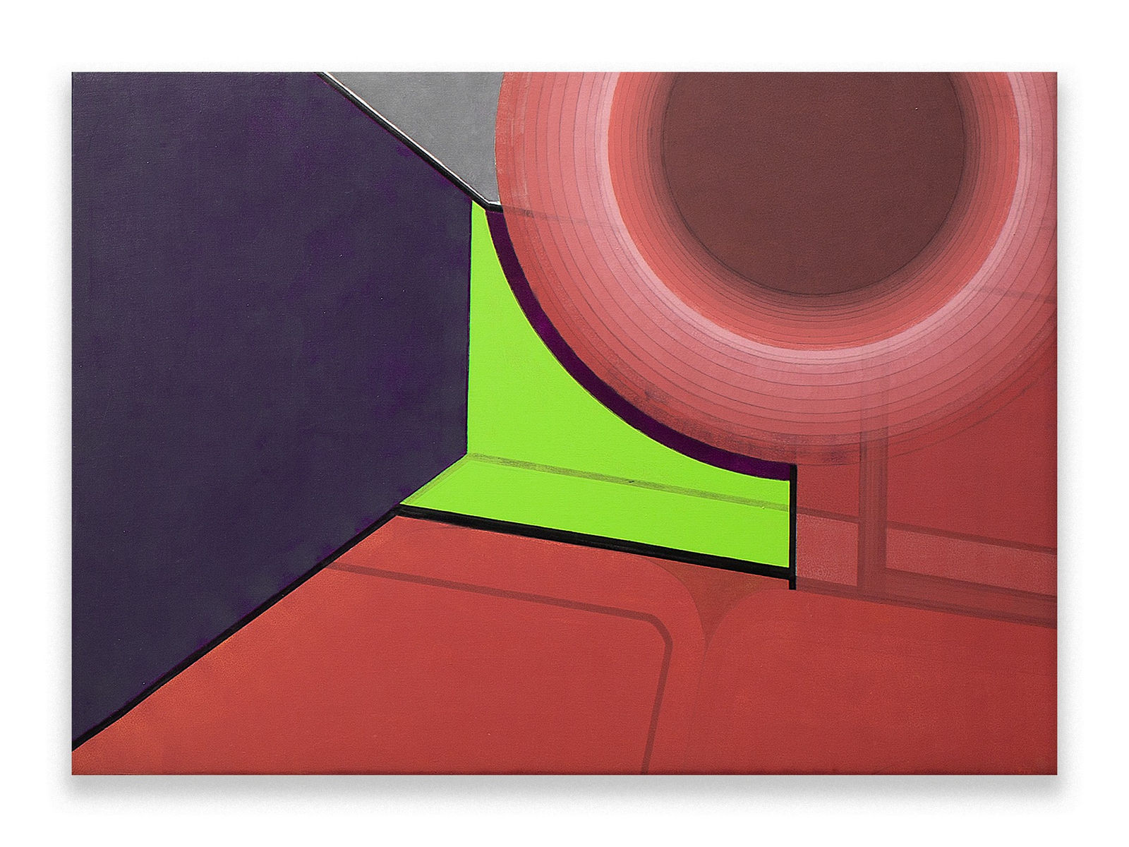 Nil Yalter, Pink Tension, 1969