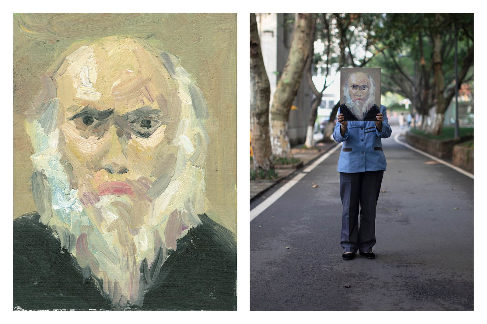 Patrick Waterhouse, The Descent of Man, 2022