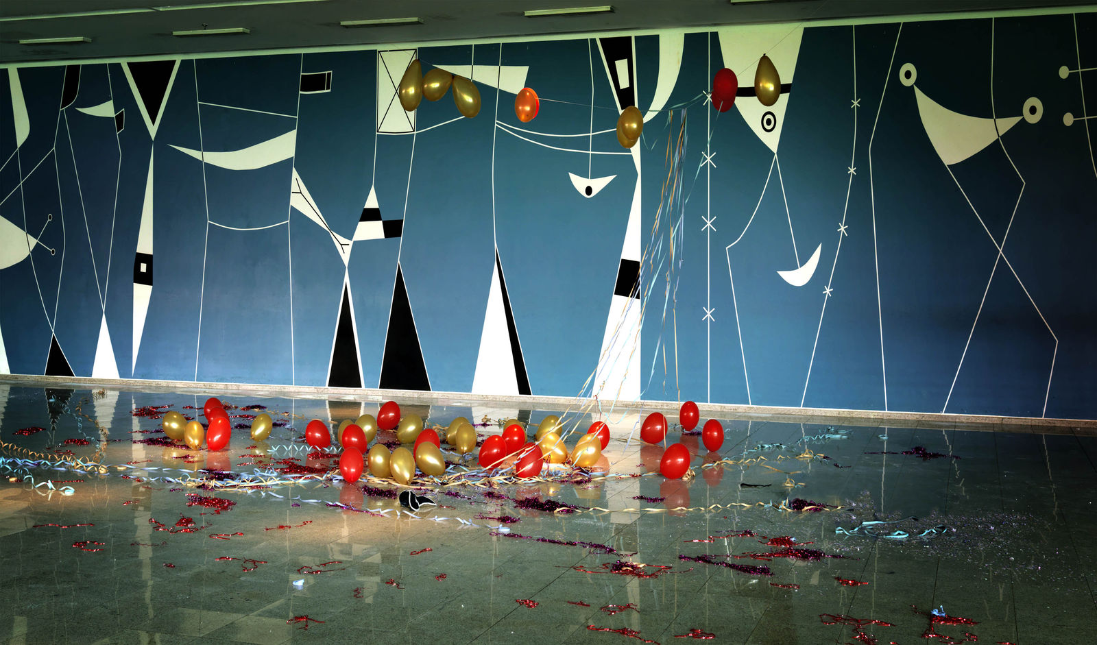 Vincent Fournier, Brasília Palace Hotel, Hall Athos Bulcao, Brasília, 2012