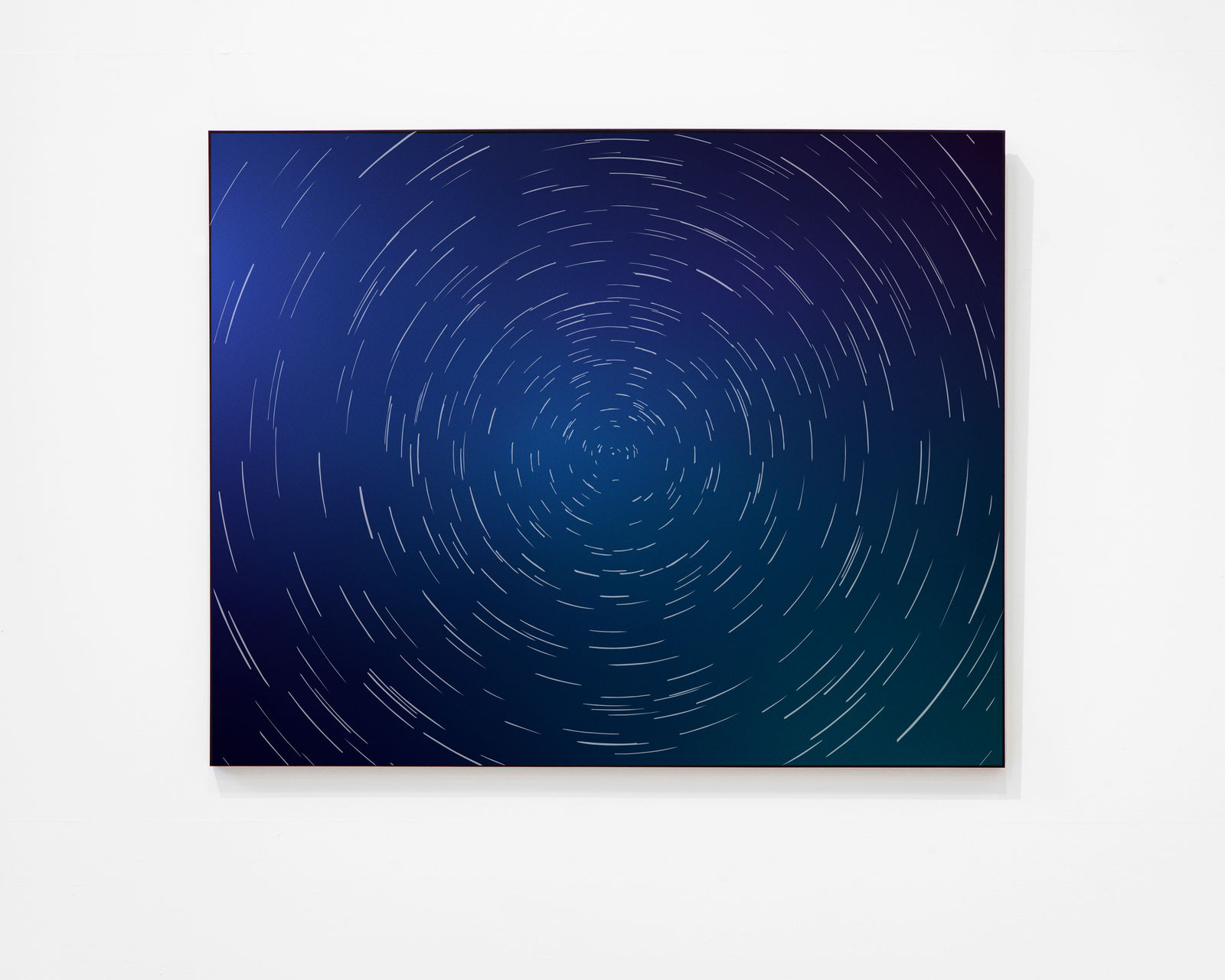 Philippe Braquenier, Star trails around Polaris #1, 2020