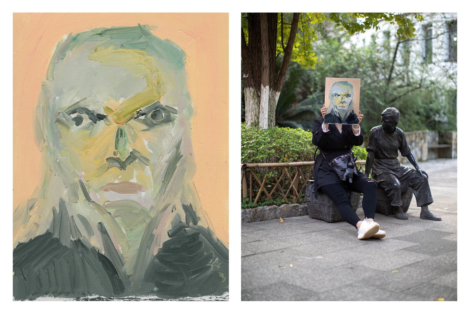 Patrick Waterhouse, The Descent of Man, 2022