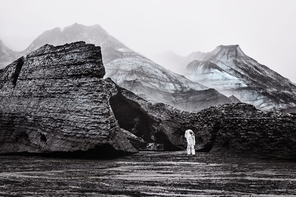 Vincent Fournier, Iceland Moon Mars Simulation #7, MS2 Spacesuit, ISE, 2021