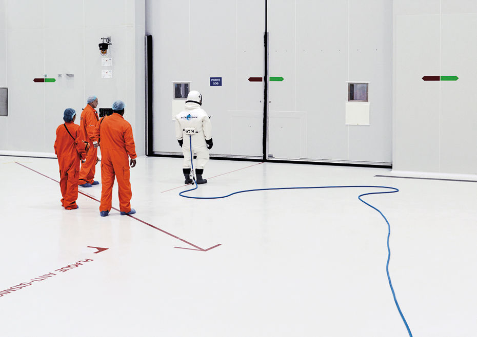 Vincent Fournier, Ergol #4, S1B clean room, Arianespace, Guiana Space Center [CGS], Kourou, French Guiana, 2011