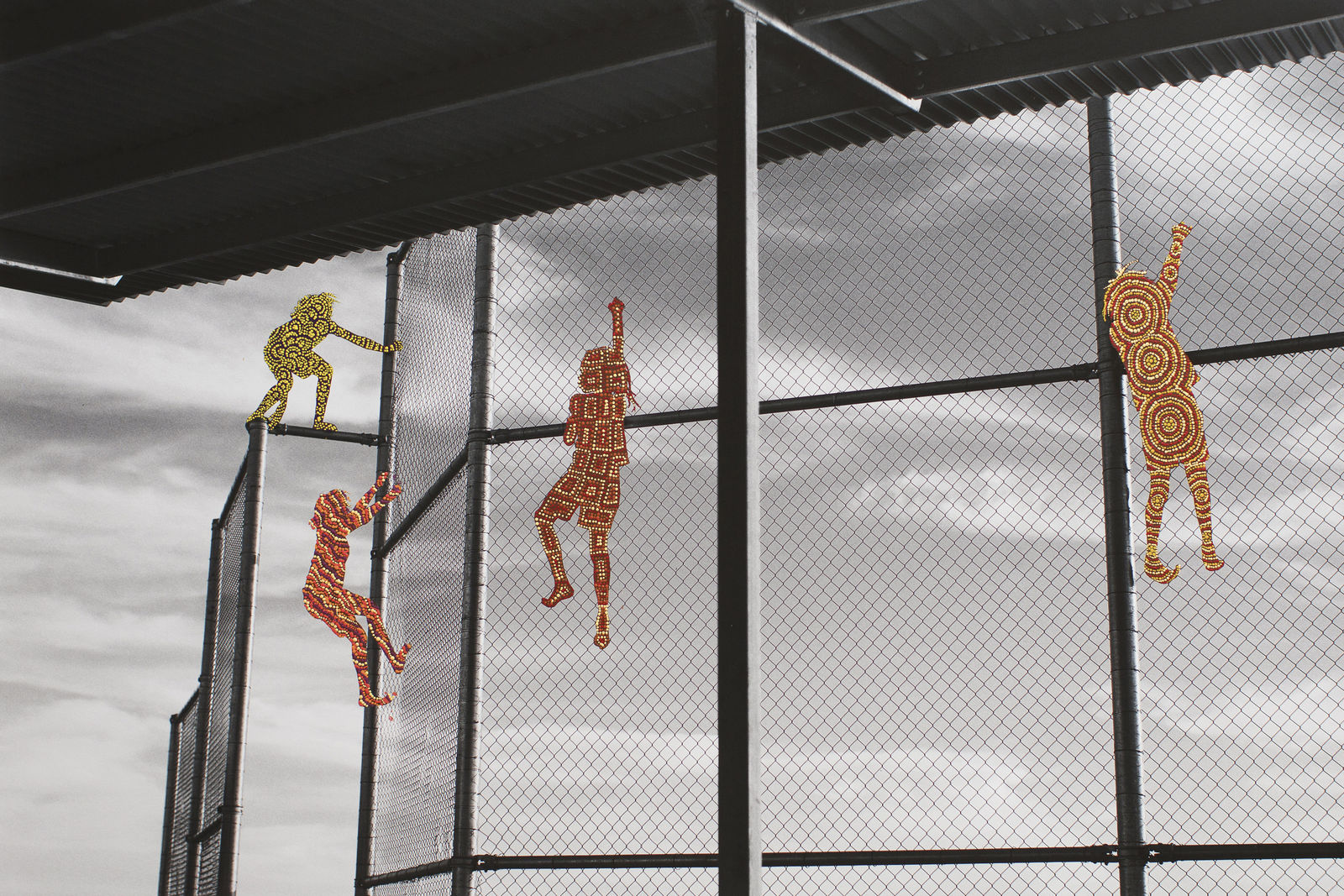 Patrick Waterhouse, This Way Up / Restricted with Melinda Napurrurla Wilson, Polly Anne Napangardi Dixon, Kirsten Nangala Egan and Delena Napaljarri Turner, 2014 - 2018