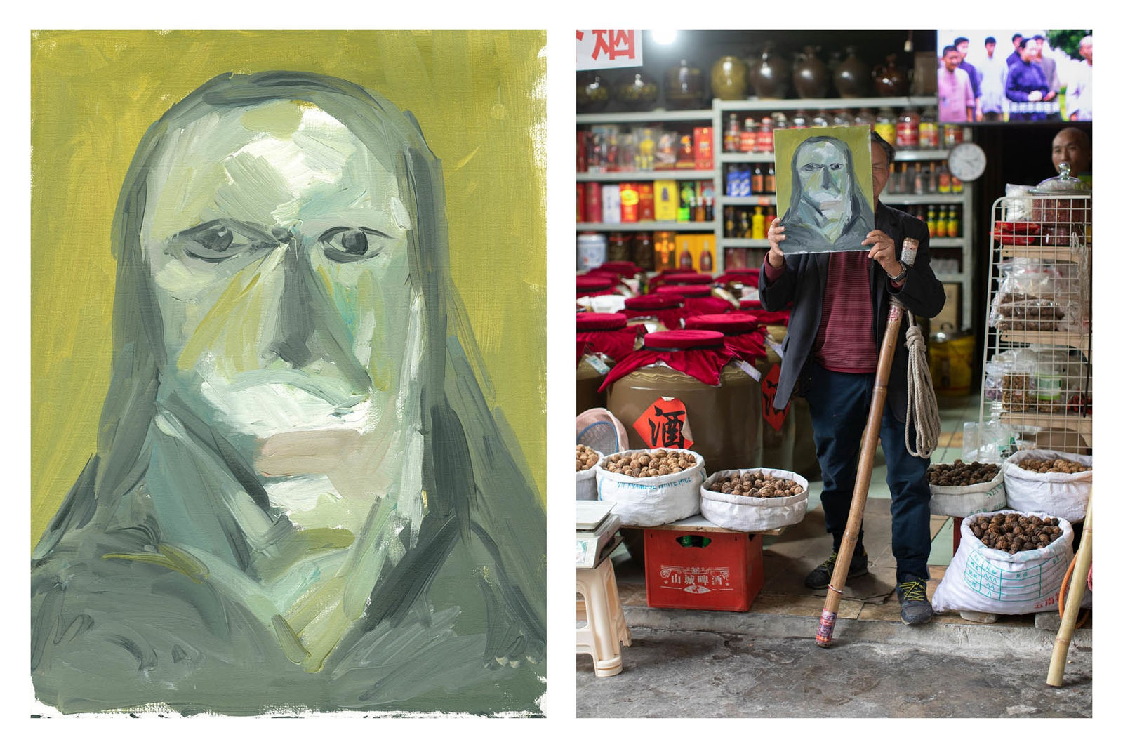 Patrick Waterhouse, The Descent of Man, 2022