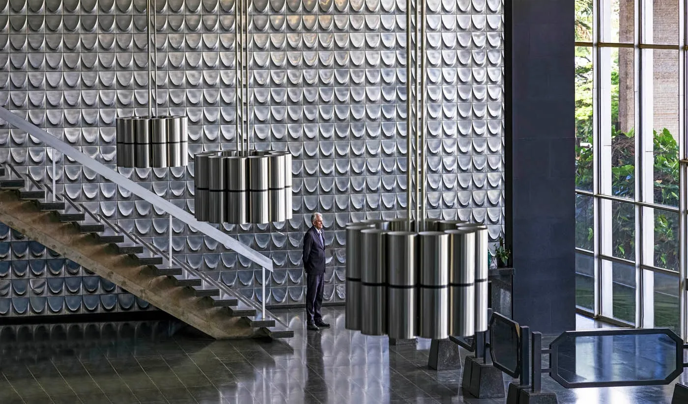 Vincent Fournier, Dark Hall, Palace of Justice, Brasília, 2019