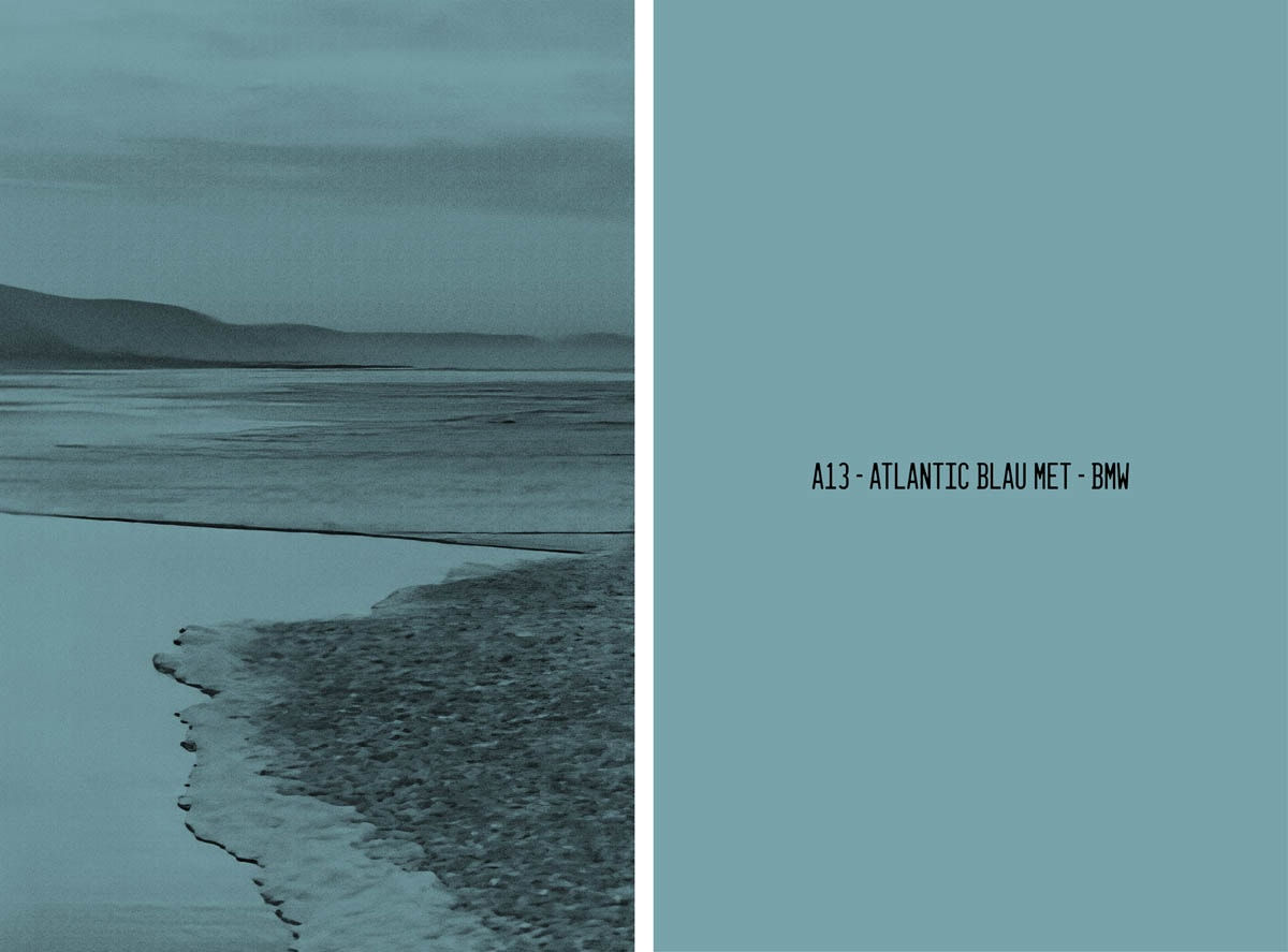 Mathieu Asselin, Undefined Landscape VW 1Golf 2013 & 0A13 - Atlantic Blau Met - BMW, 2023