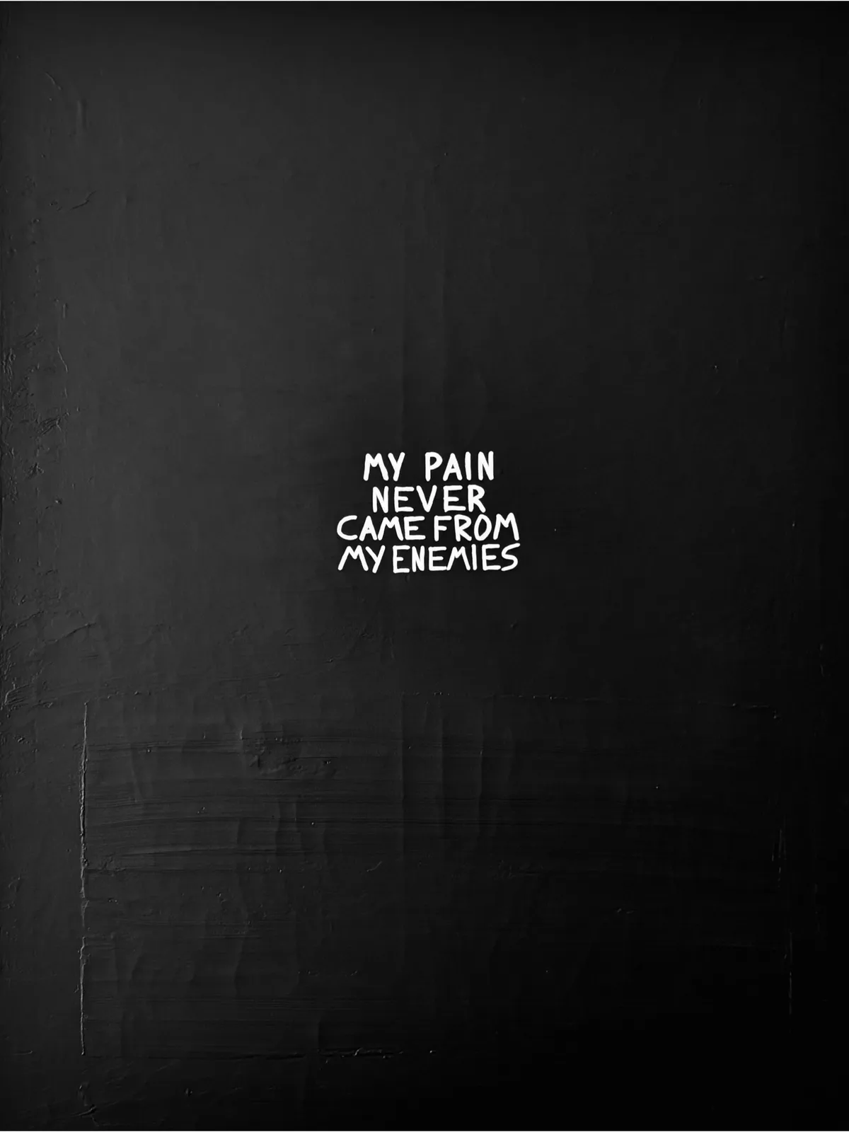 A wide-angle shot of the artwork 