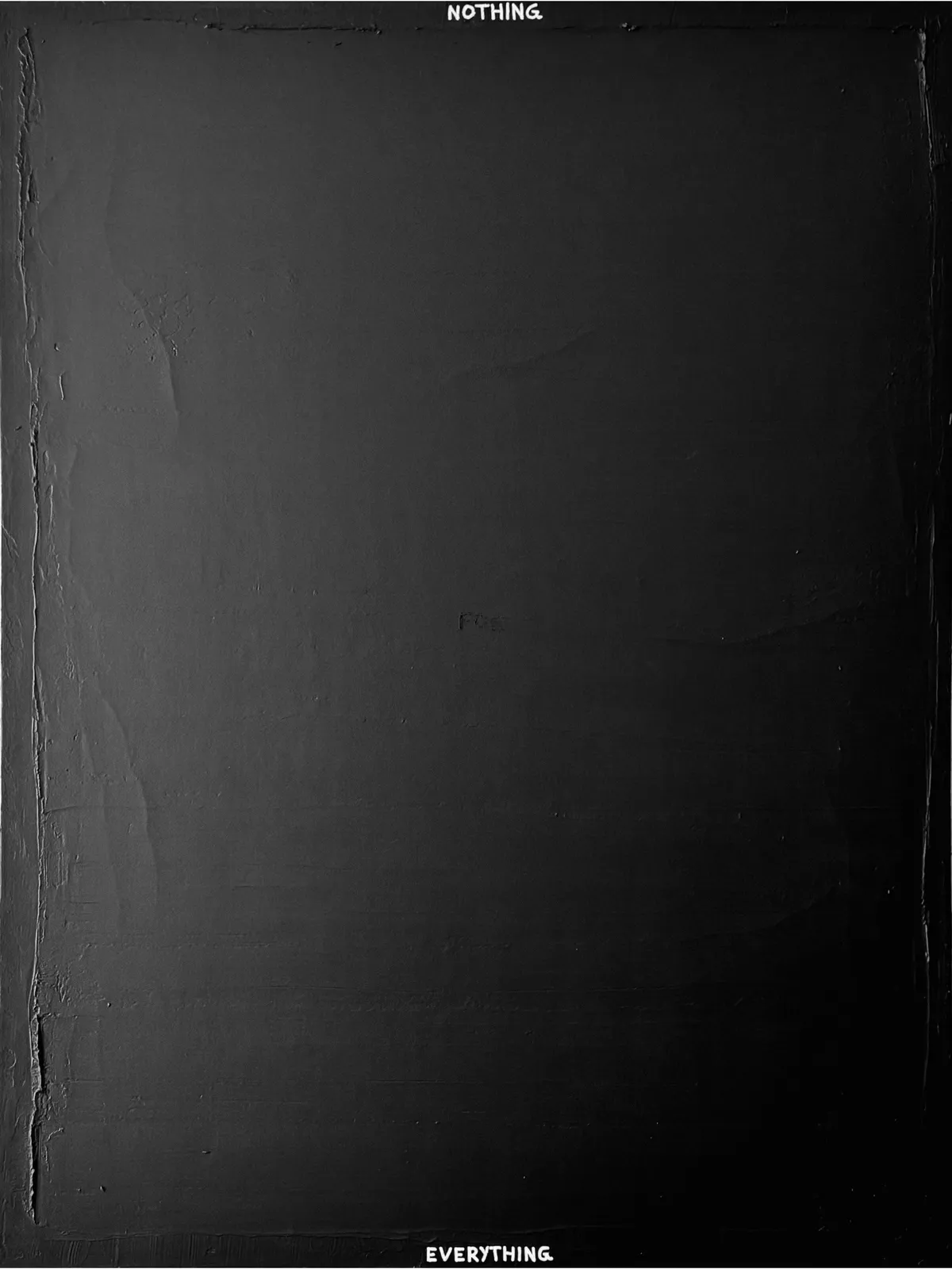 A wide-angle shot of the artwork 