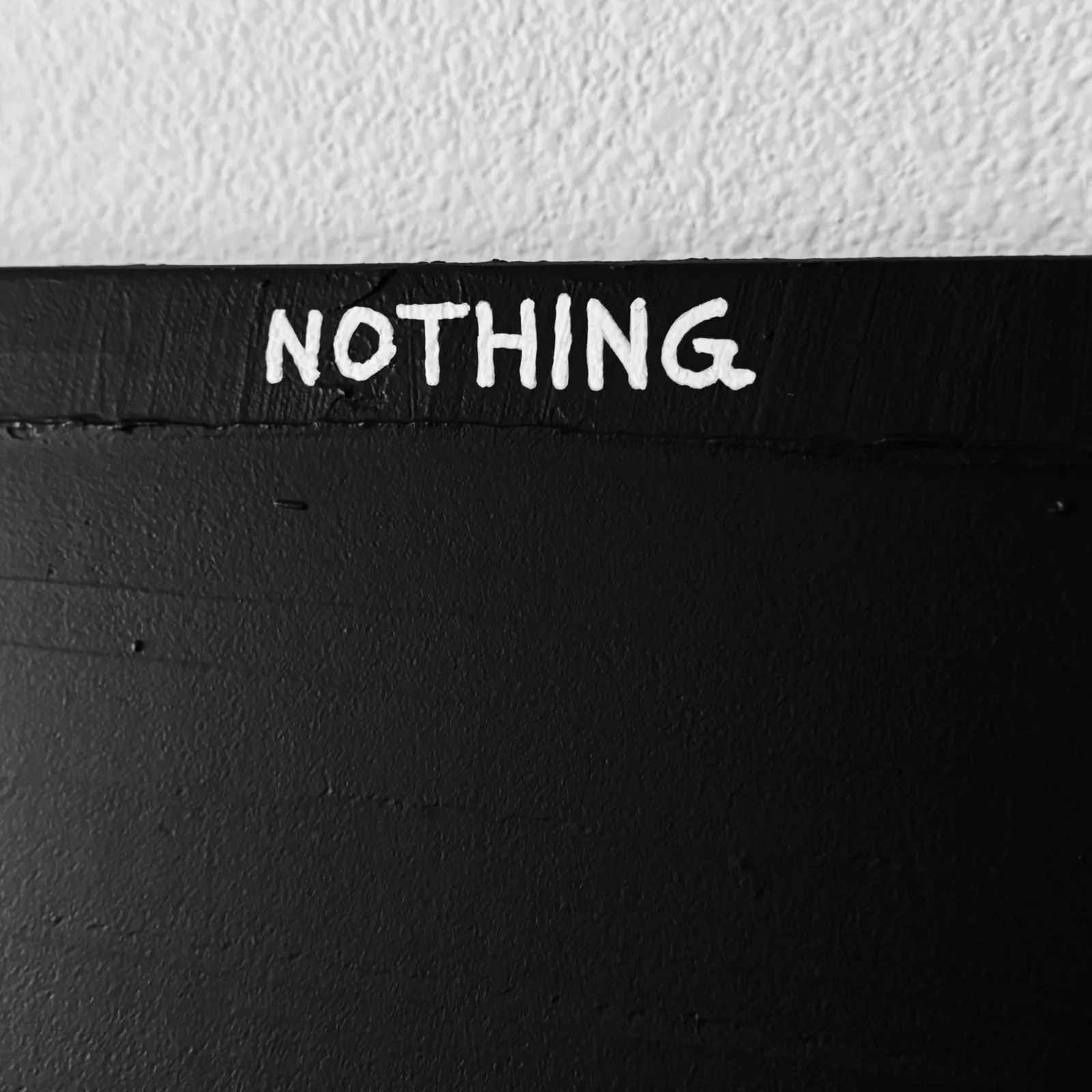 A close-up detail focusing on the word 