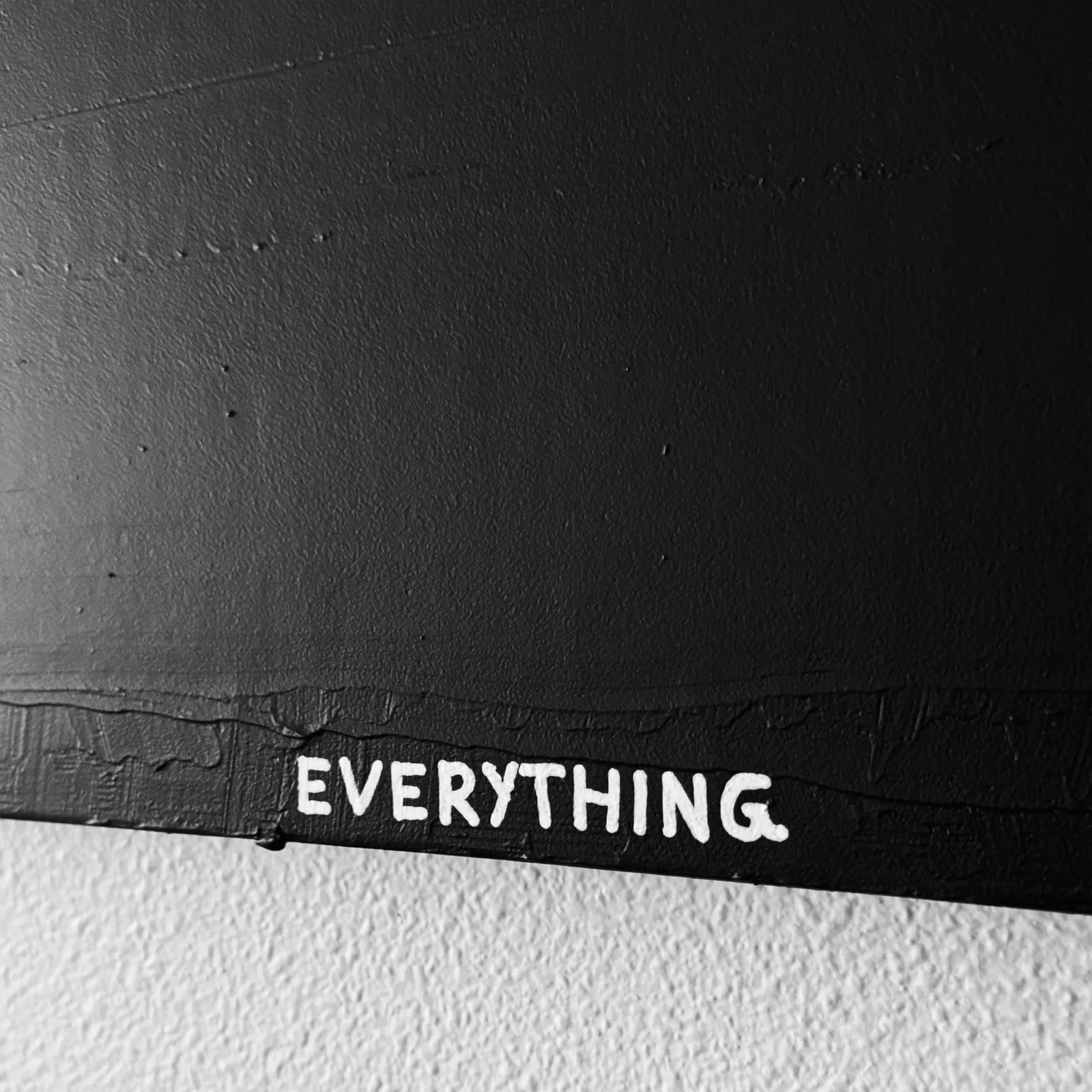 A close-up detail focusing on the word 