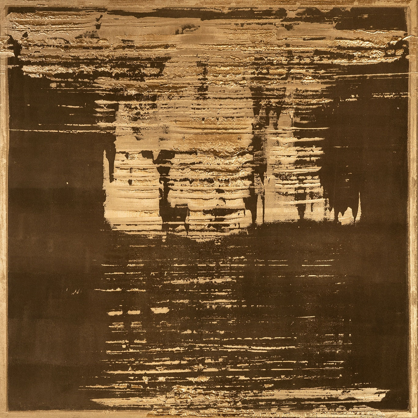 Pierre Bonnefille, Bronze Painting 163, 2022