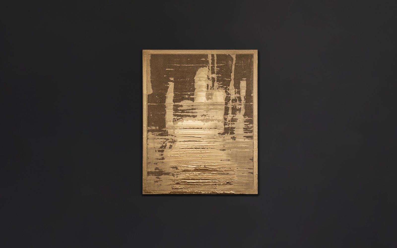 Pierre Bonnefille, Bronze Painting 135, 2019