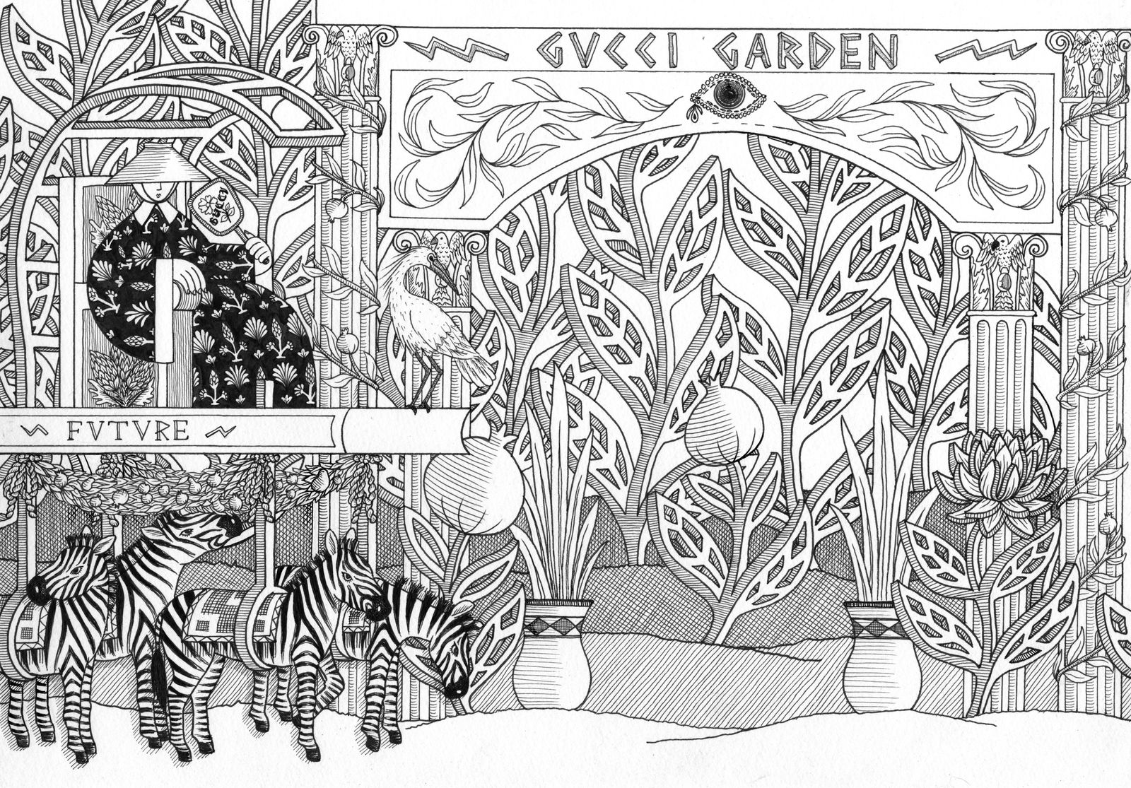 Jayde Cardinalli, Gucci Garden #4