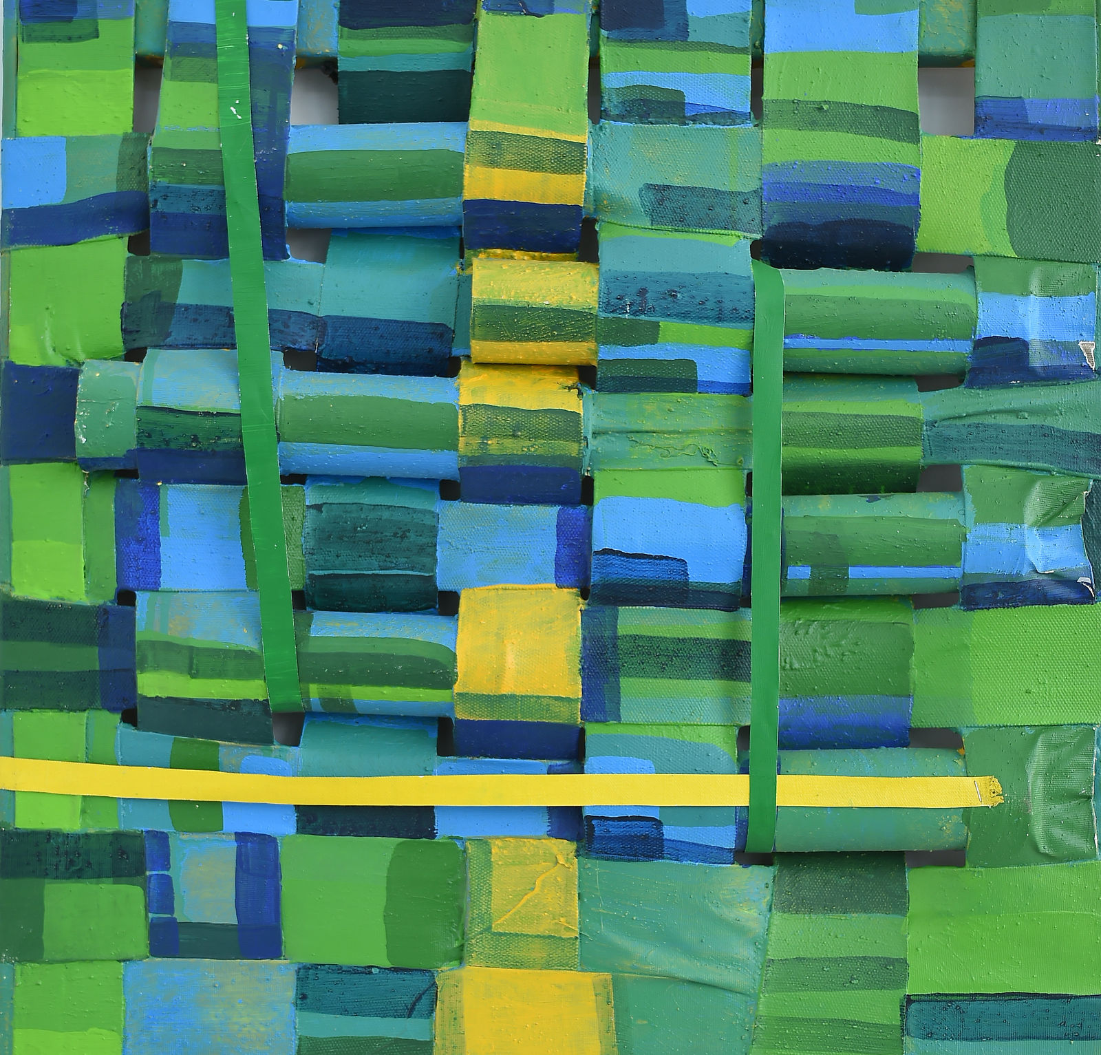 Engdaget Legesse, Woven Green 2 , 2022