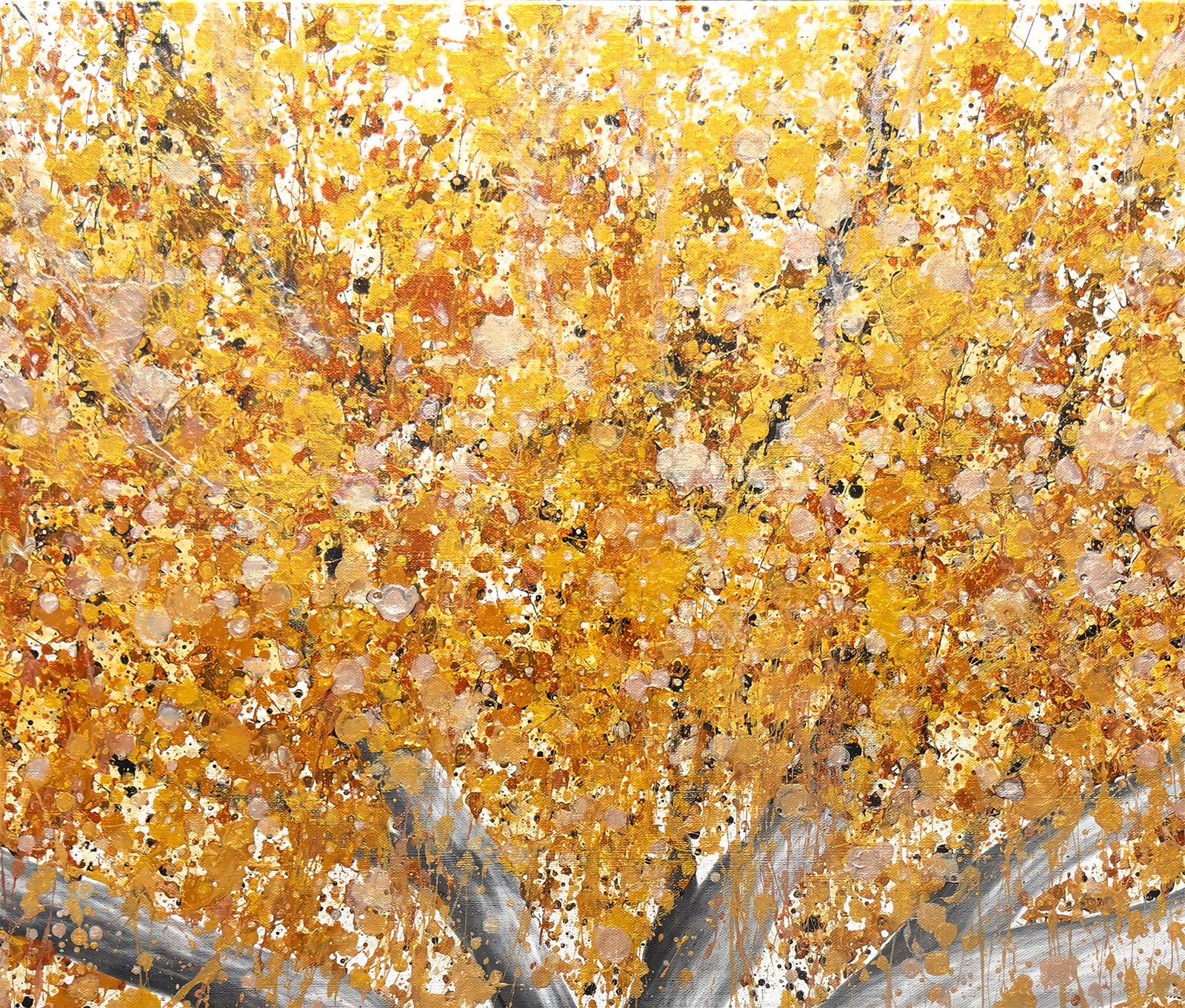 Ashvin Harrison, Miami Monarch Tree (Original Hand Painting), 2025