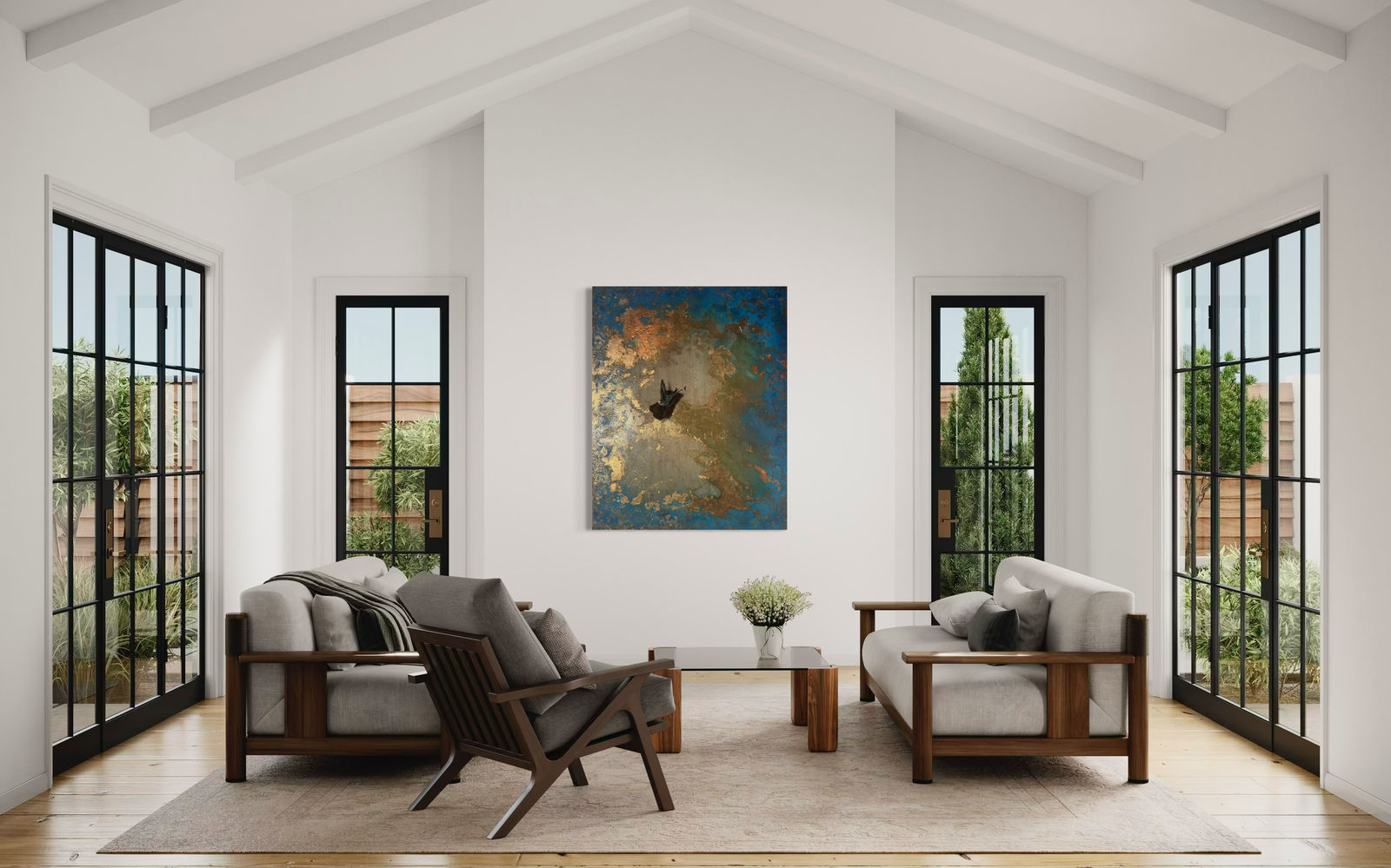 Jay Mikal, COMPASS TO CANAAN +001, 2025