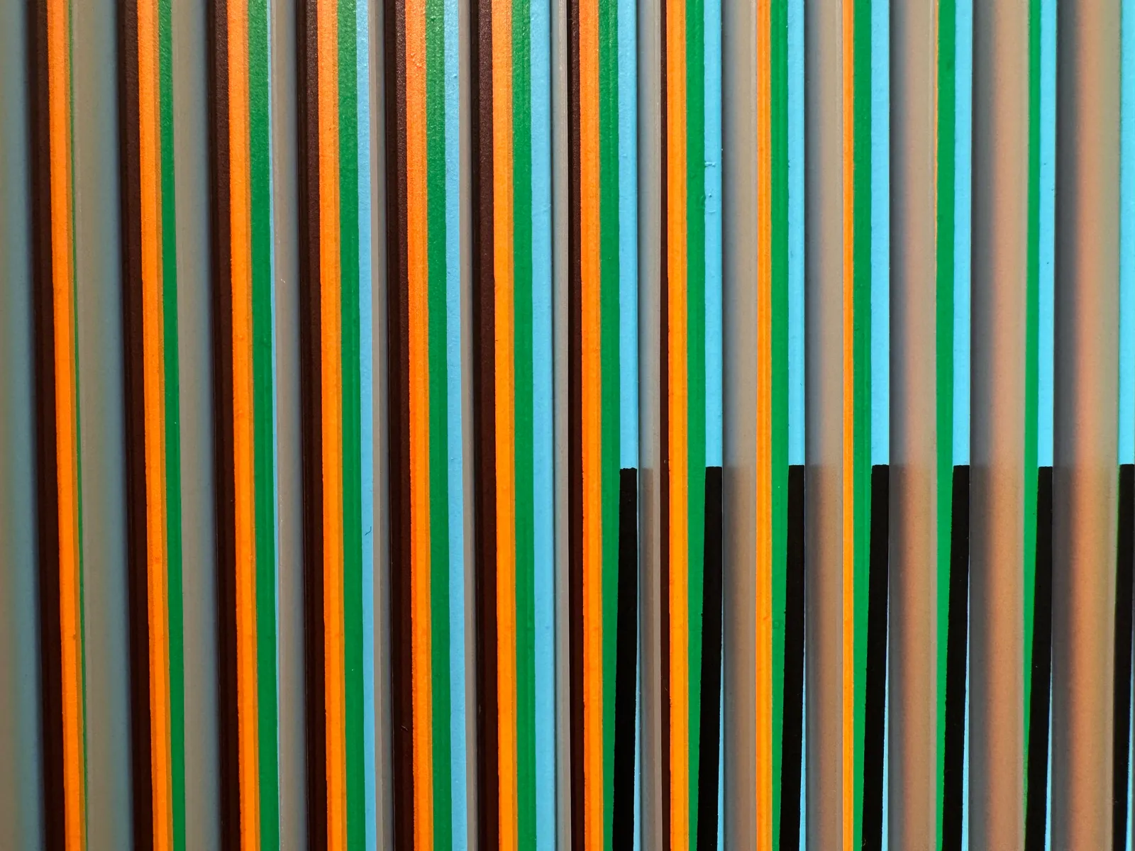 Carlos Cruz-Diez, Physichromie № 2476, 2005