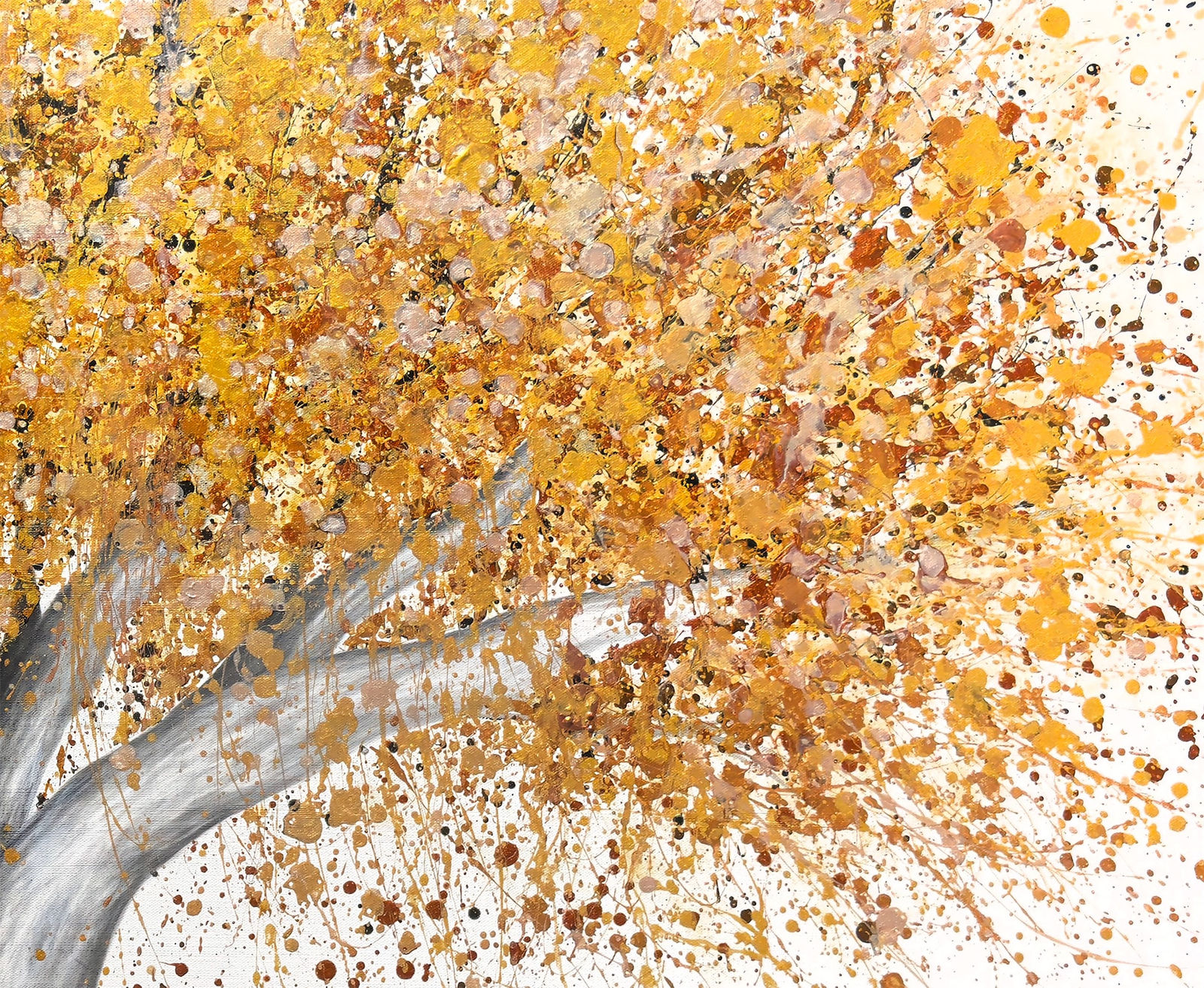 Ashvin Harrison, Miami Monarch Tree (Original Hand Painting), 2025