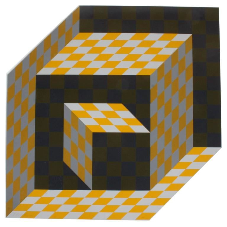 Victor Vasarely, Axo, 1977