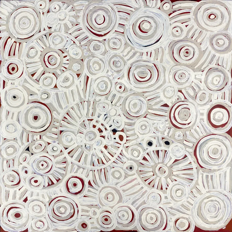 Ngayuku Ngura - Walytjitjata by Imitjala Curley, 2022