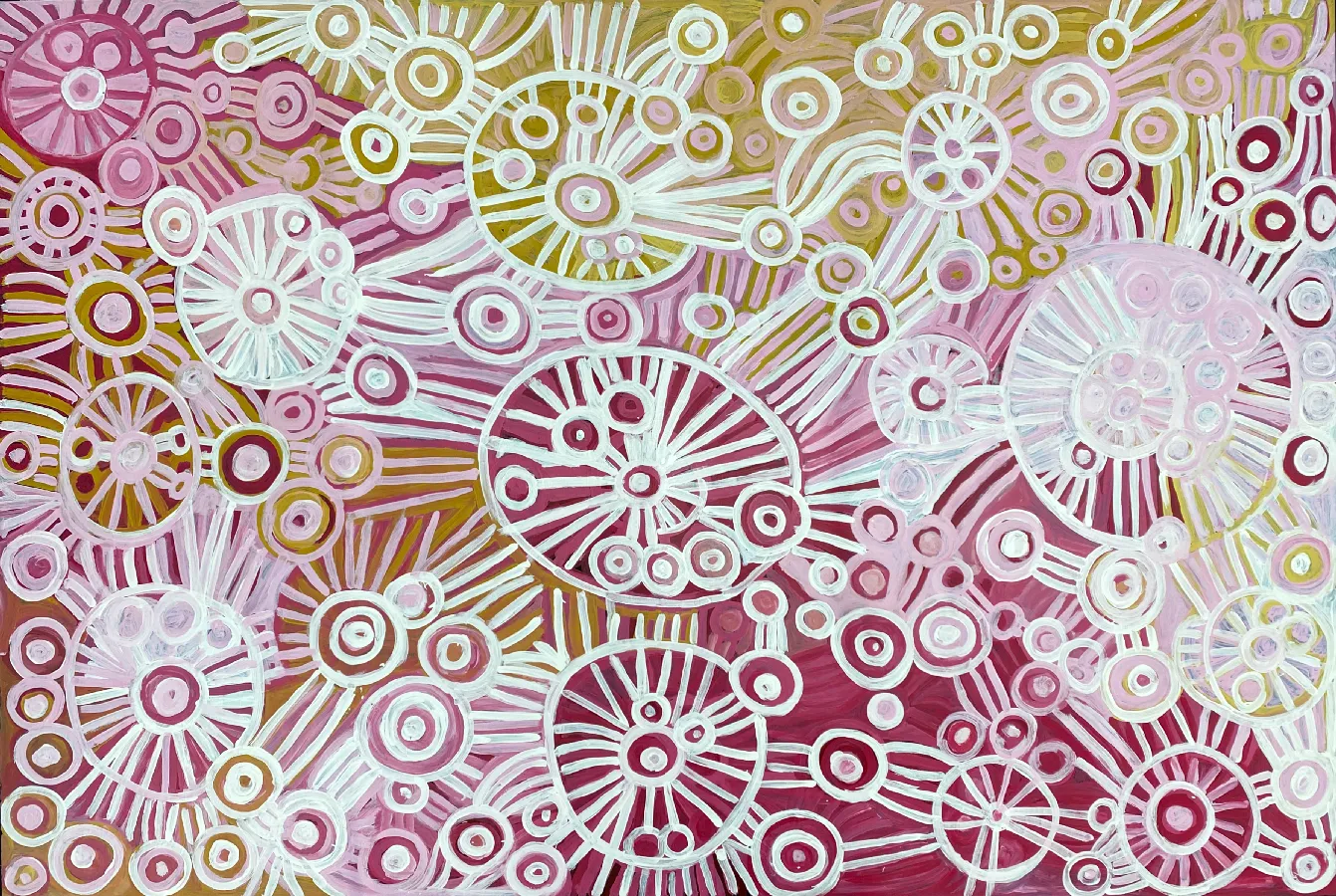 Ngayuku Ngura - Walytjitjata by Imitjala Curley, 2022