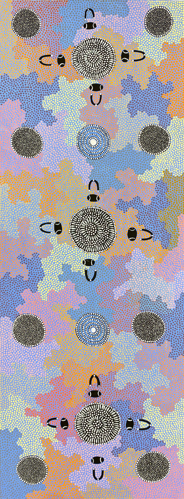 Women collecting wild bush medicine seed by Patsy Ross, 2022