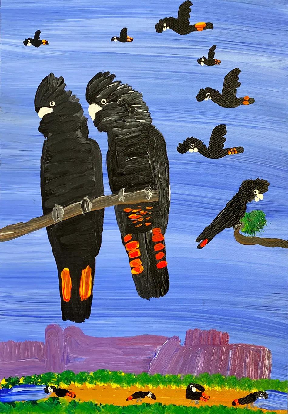 Red-bums by Kukula McDonald, 2026