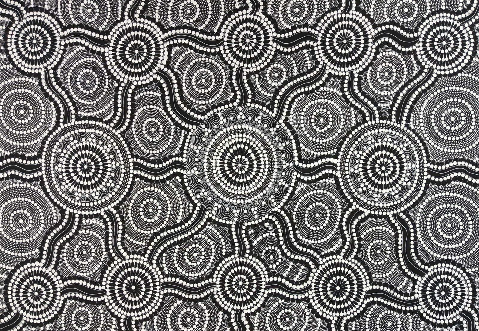 Reanelle Jurra, Waterhole Dreaming by Reanelle Jurra, 2021