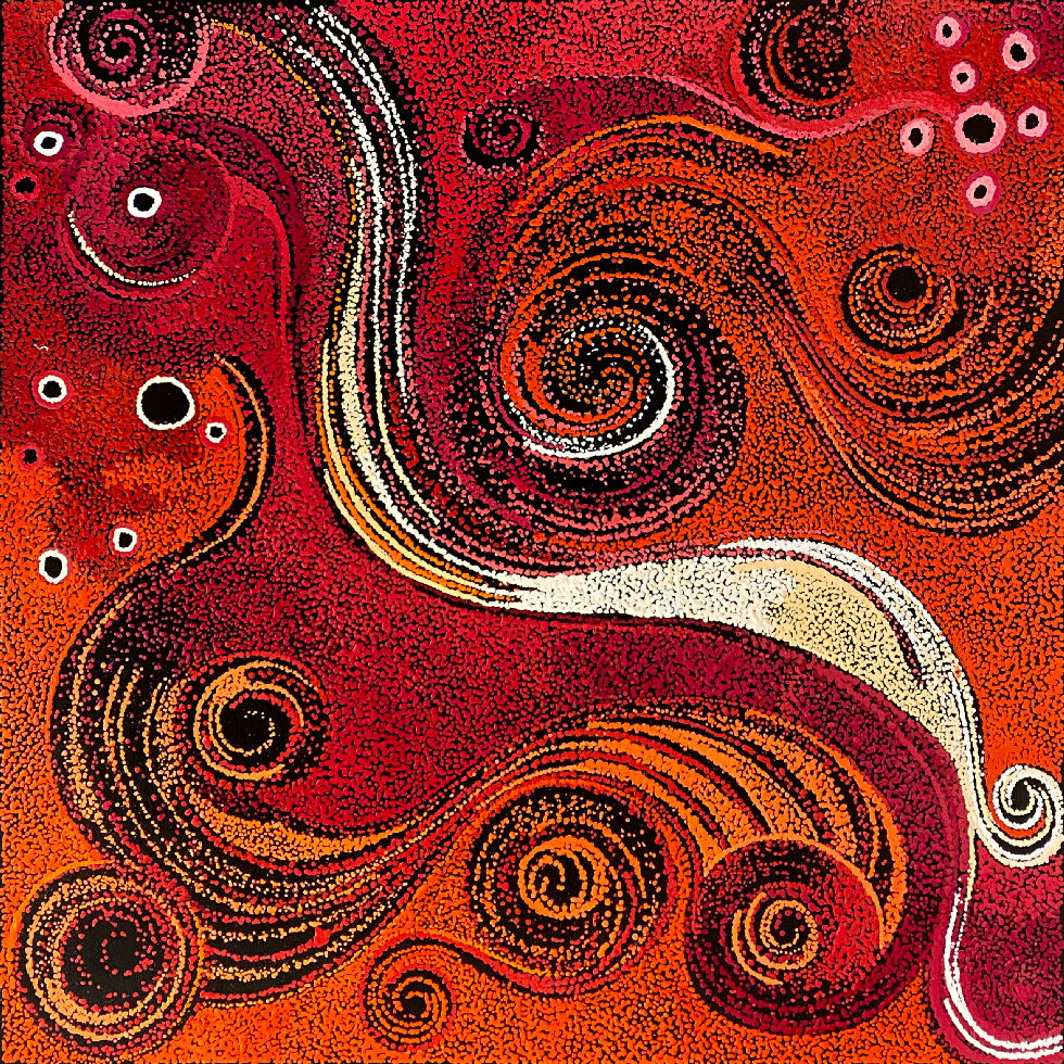 Seven Sisters Dreaming by Madeline Curley, 2025