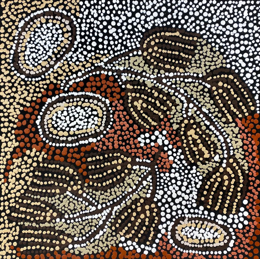 Wangunu (Bush Damper Seed) by Alison Munti Riley, 2026