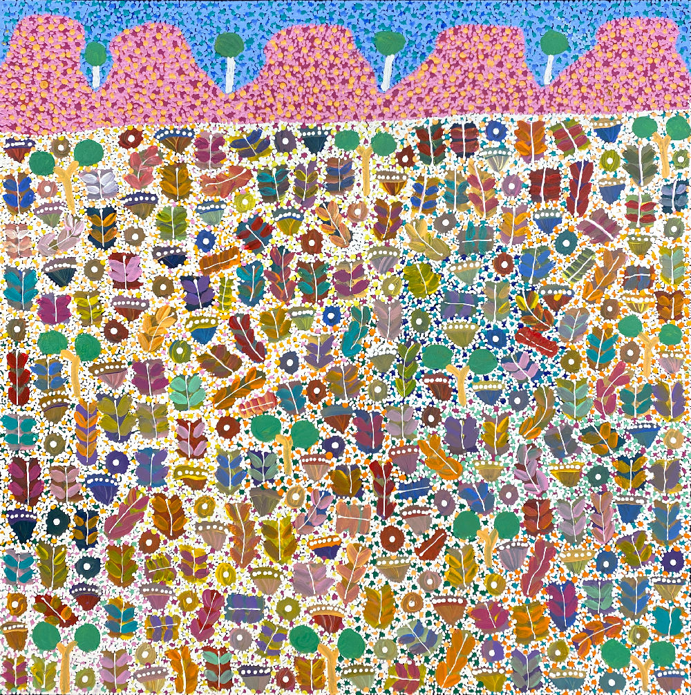 Bush Medicine by Joycie Morton Petyarre, 2025