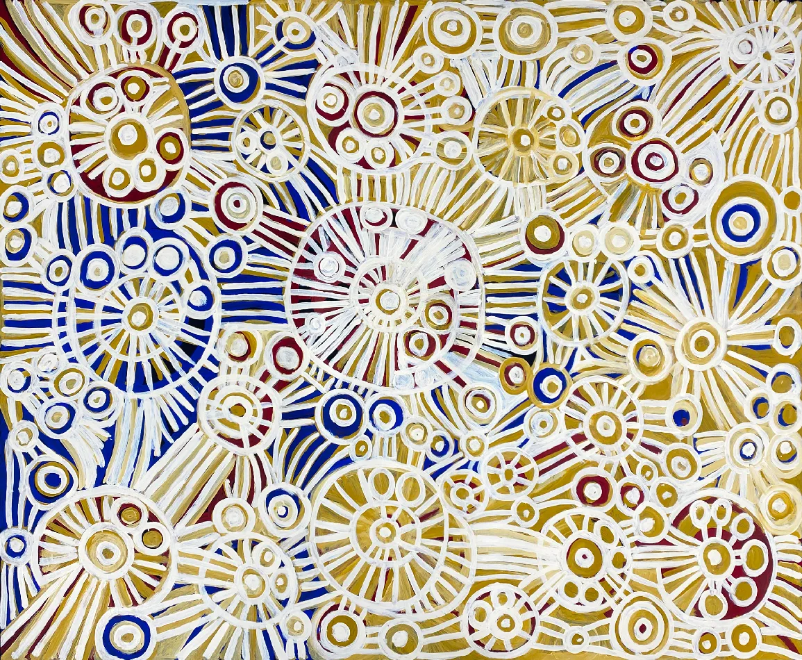 Ngayuku Ngura - Walytjitjata by Imitjala Curley, 2022