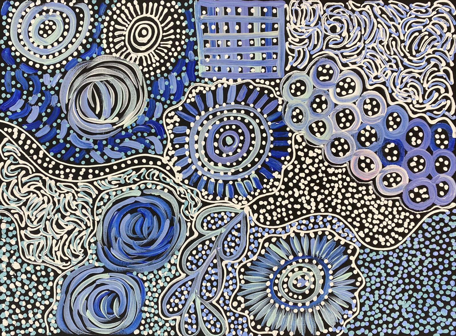 My Country by Janet Golder Kngwarreye