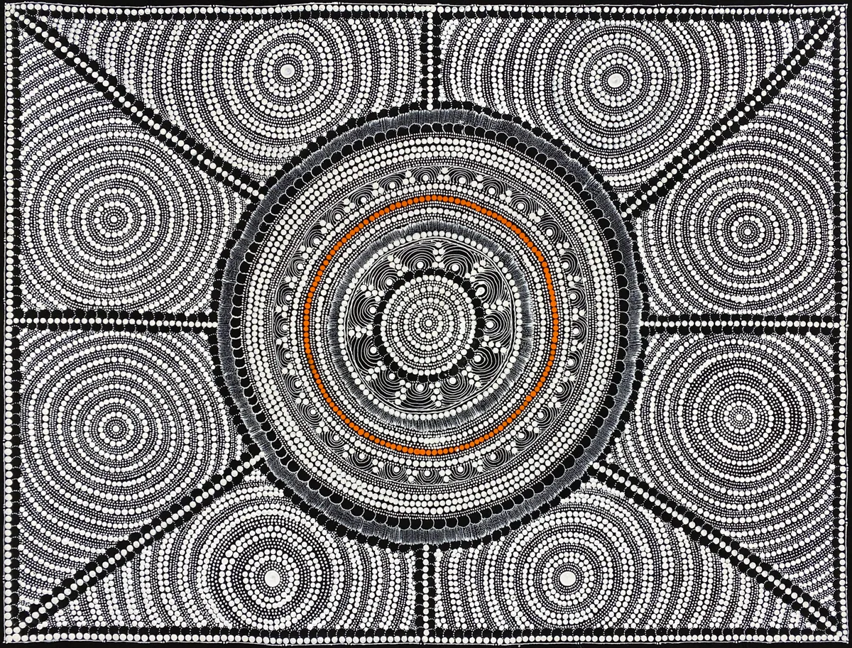 Waterhole Dreaming by Reanelle Jurra