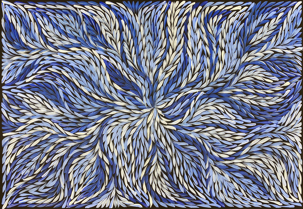 Bush Medicine Leaves by Rosemary Pitjara