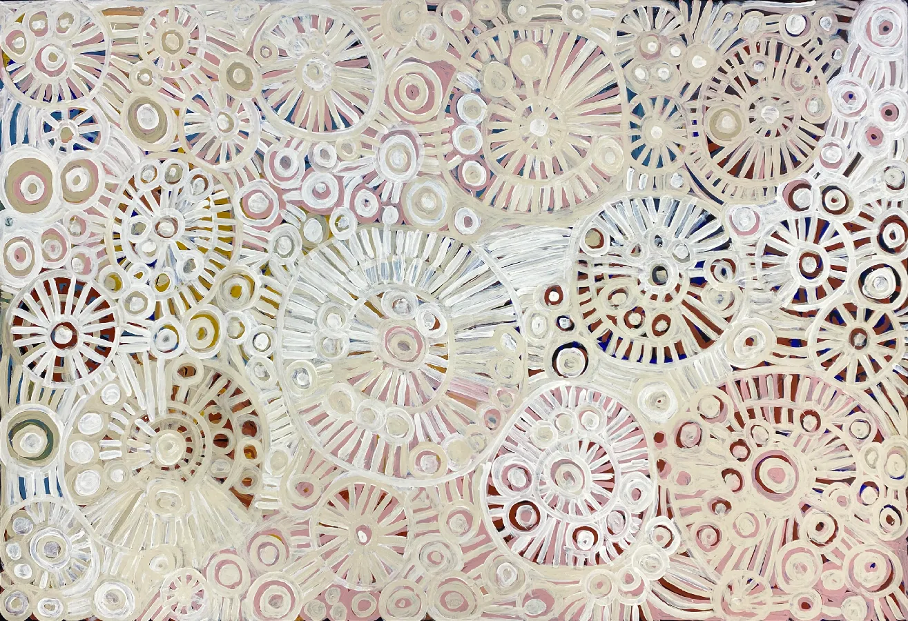 Ngayuku Ngura - Walytjitjata by Imitjala Curley, 2022