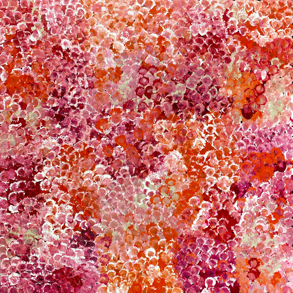 Bush Plum Dreaming by Belinda Golder Kngwarreye, 2025