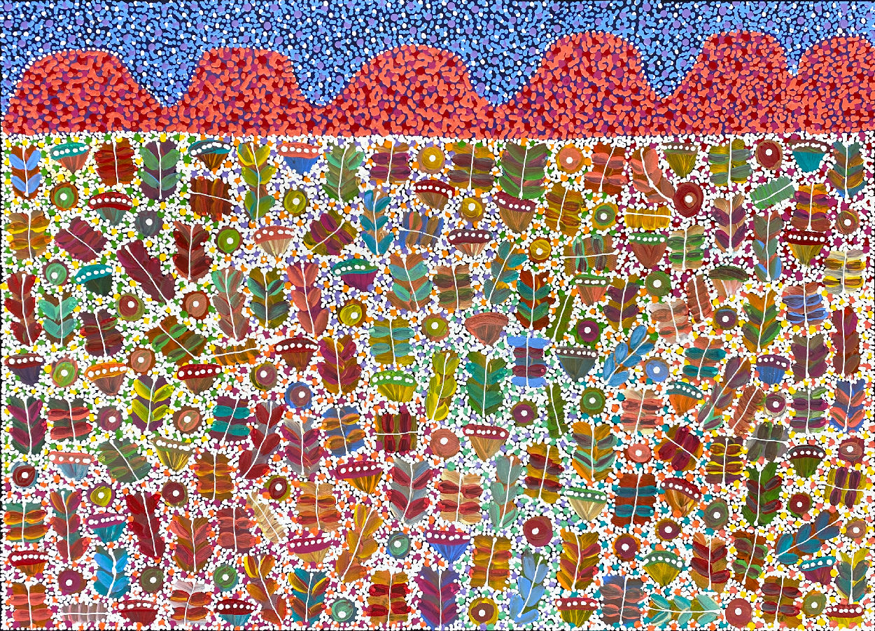 Bush Medicine by Joycie Morton Petyarre, 2025