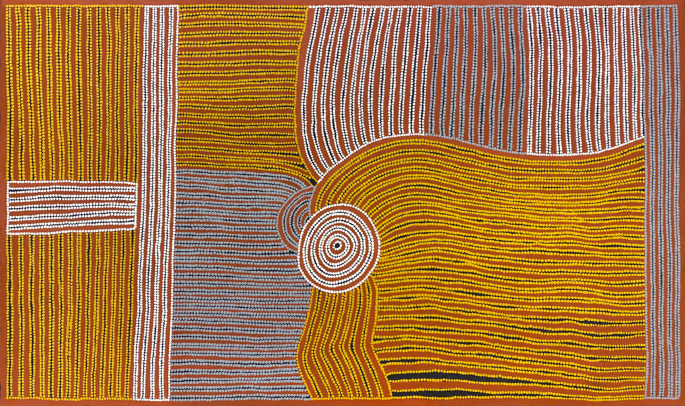 Tjilkamata Tjukurrpa by Rosemary Porter, 2025