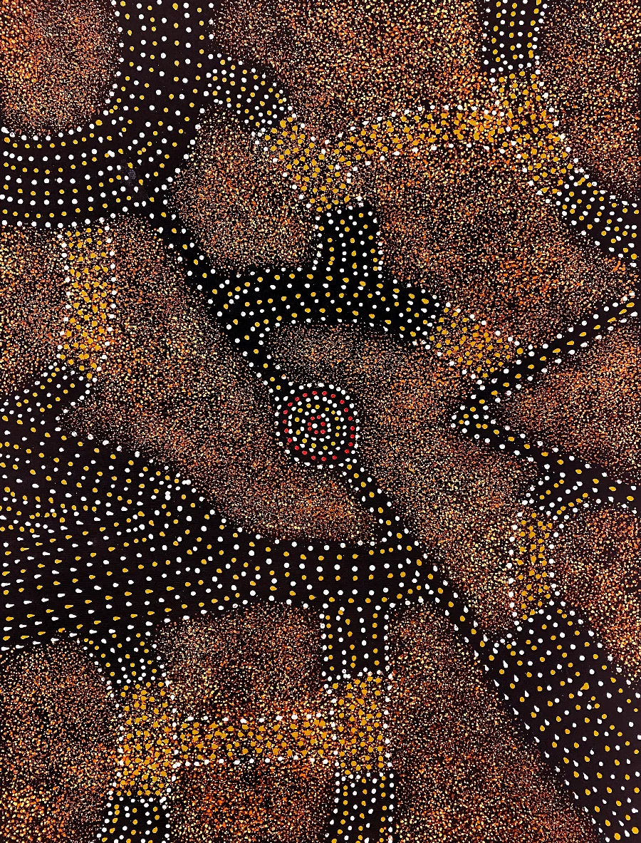 Bush Plum Deaming by Roseanne Morton, 2025