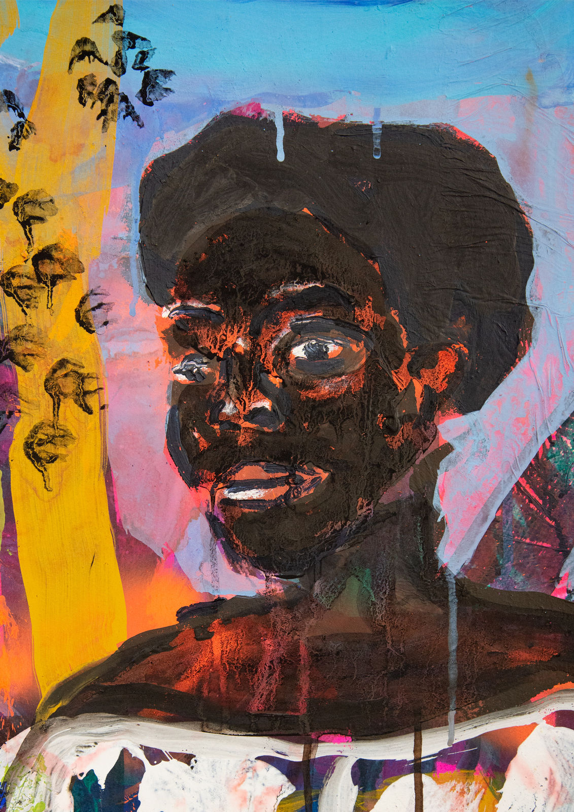 René Tavares, Petit Dejeuner Dans La Plantation de Café (Cotton peoples reloaded), 2021