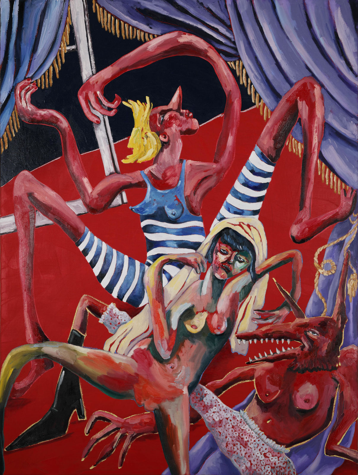 Dominique Cheminais, Milena, Felice and Dora, 2022