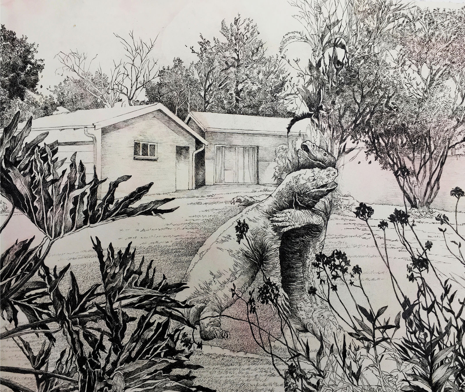 Andrew Kayser, This Lawn I, 2019