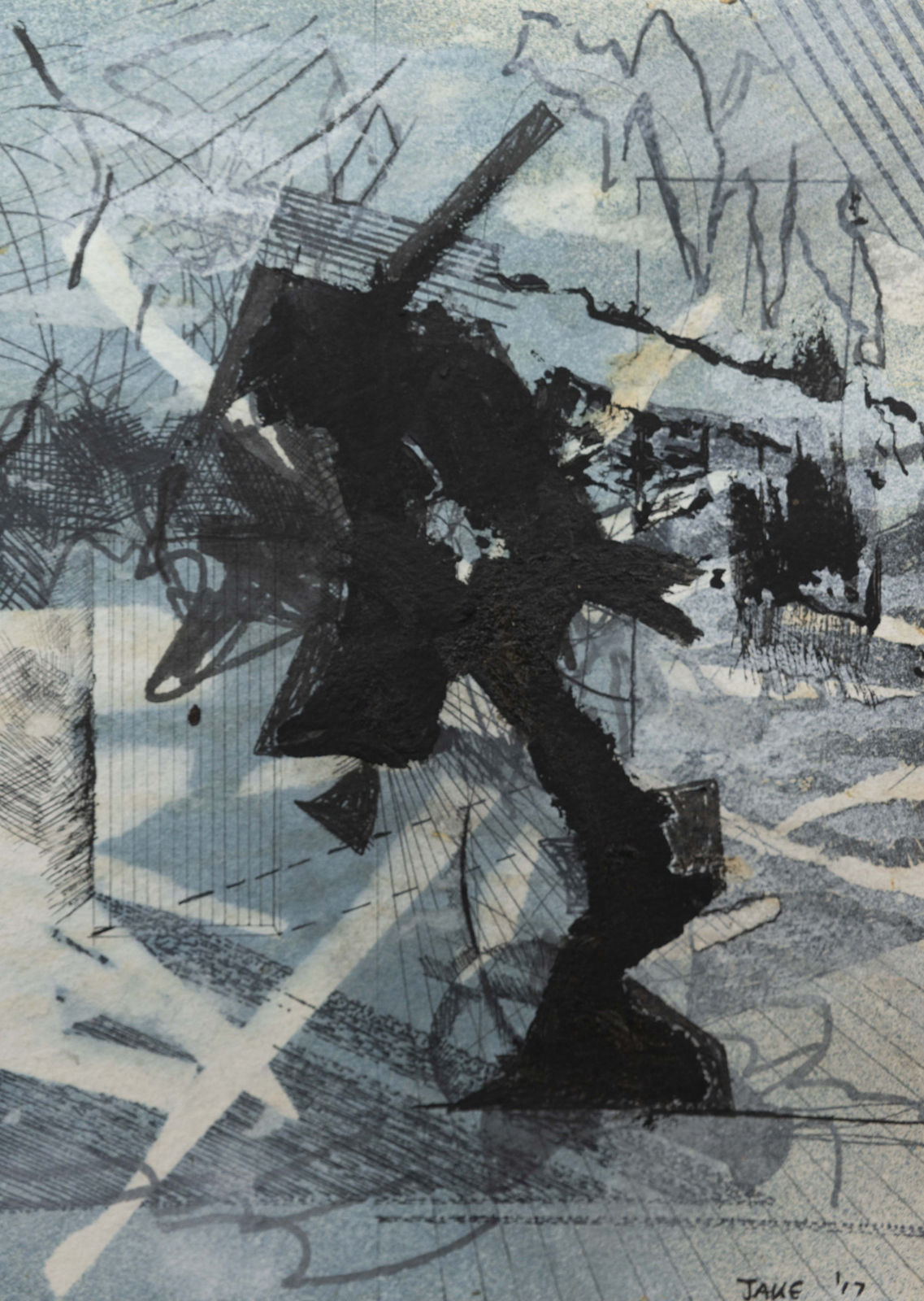 Jake Michael Singer, Bright Lattices of Logic 6, 2016-2017