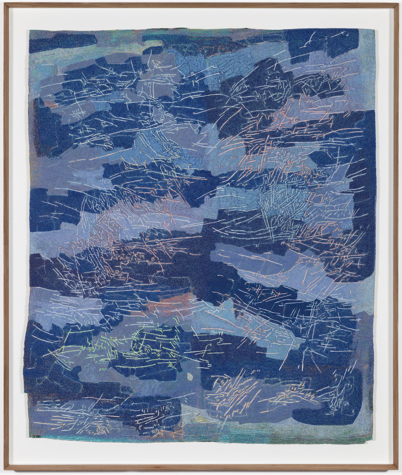 Amy Rusch, The Wind inscribes - reverberations of a Kalahari thunderstorm,, 2024-2025